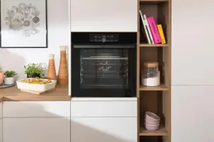 Шкаф Gorenje духовой электрический, 77л, дисплей, пиролиз, A+, черный №3