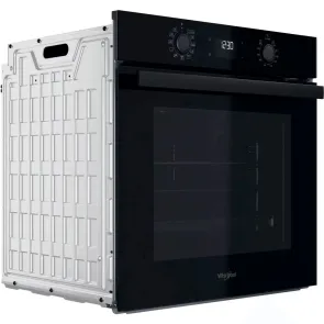 Духова шафа Whirlpool електрична, 71л, A+, дисплей, конвекція, телескоДуховкані напрямні, чорний №7