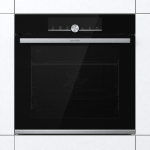 Духова шафа Gorenje духова електрична, 77л, A+, дисплей, піроліз, чорний №4