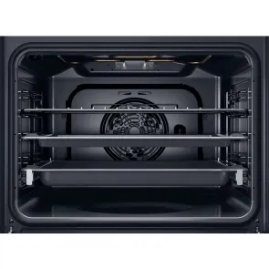 Духова шафа Whirlpool електрична, 71л, A+, дисплей, конвекція, телескоДуховкані напрямні, чорний №8
