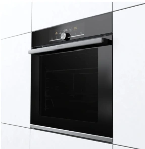 Духова шафа Gorenje духова електрична, 77л, A+, дисплей, піроліз, чорний №5