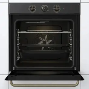 Духовой шкаф Gorenje электрический, 77л, A+, пар, дисплей, черный №4