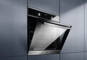 Духовой шкаф Electrolux электрический, 65л, A, дисплей, конвекция, черный №3