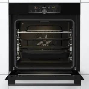 Шкаф Gorenje духовой электрический, 77л, дисплей, пиролиз, A+, черный №7