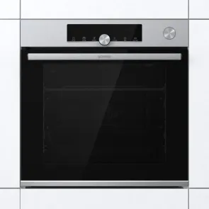 Духова шафа Gorenje електрична, 77л, A+, пара, приготув. на декількох рівнях, дисплей, нерж №4