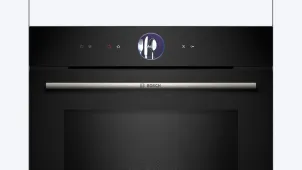 Духовой шкаф Bosch электрический, 67л, A+, дисплей, конвекция, пиролиз, ф-ция микроволн, черный №3