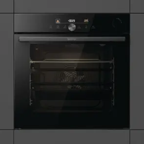 Духова шафа Gorenje електрична, 77л, A+, пара, дисплей, Wi-Fi, чорний №4