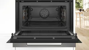 Духова шафа Bosch електрична компактна, 45л, A, дисплей, конвекція, ф-ція мікрохвиль, чорний №5