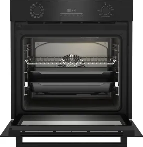 Духовой шкаф Beko электрический, 72л, A, дисплей, конвекция, телескопические направляющие, черный №5
