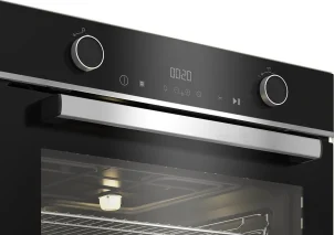 Духовой шкаф Beko электрический, 72л, A+, дисплей, конвекция, пара, 2 блюда, телескопические направляющие, чержавеющая сталь. №4