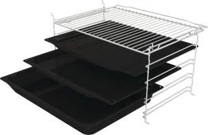 Духова шафа Gorenje електрична, 77л, A+, пара, дисплей, піроліз, чорний №5