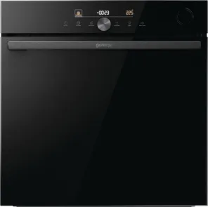 Духова шафа Gorenje електрична, 77л, A+, пара, дисплей, Wi-Fi, чорний №9