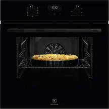 Духова шафа Electrolux електрична, 65л, А, пара, дисплей, конвекція, телескоДуховкані напрямні, чорний