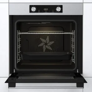 Духова шафа Gorenje електрична, 77л, A+, дисплей, нерж №9