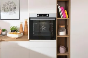 Духова шафа Gorenje електрична, 77л, A+, дисплей, нерж №11
