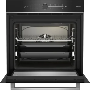 Духовой шкаф Beko электрический, 72л, A+, дисплей, конвекция, телескопические направляющие, пара, нерж. №3