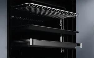Духова шафа Electrolux електрична, 65л, А, пара, дисплей, конвекція, телескоДуховкані напрямні, чорний №7