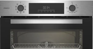 Духовой шкаф Beko электрический, 72л, A+, дисплей, конвекция, телескоп, нерж. №6