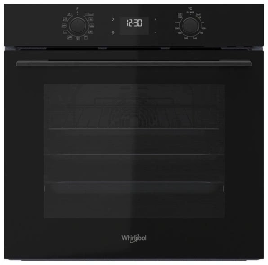 Духова шафа Whirlpool електрична, 71л, A+, дисплей, конвекція, телескоДуховкані напрямні, чорний №2