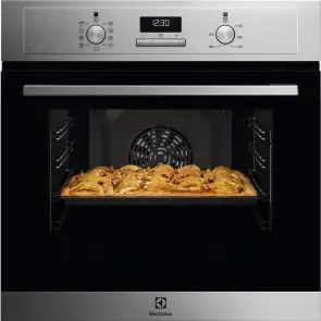Духовой шкаф Electrolux электрический, 65л, A, пар, дисплей, конвекция, нерж. №1