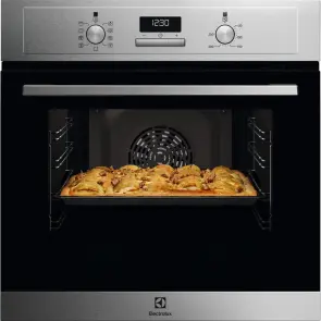 Духовой шкаф Electrolux электрический, 65л, A, пар, дисплей, конвекция, нерж. №2