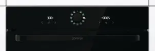 Духова шафа Gorenje електрична, 77л, A, пара, дисплей, макс.темпер.-300, чорний №4