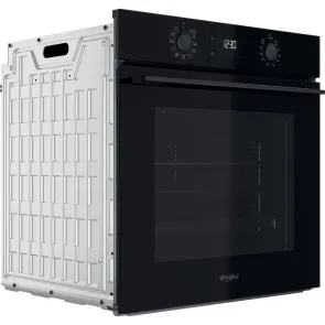Духова шафа Whirlpool електрична, 71л, A+, дисплей, конвекція, телескоДуховкані напрямні, чорний №5