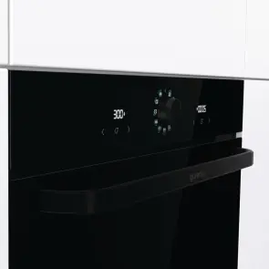 Духова шафа Gorenje електрична, 77л, A, пара, дисплей, макс.темпер.-300, чорний №6