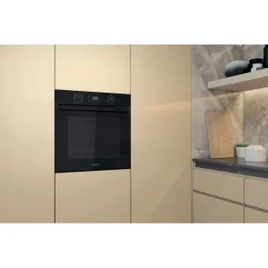 Духова шафа Whirlpool електрична, 71л, A+, дисплей, конвекція, телескоДуховкані напрямні, чорний №10