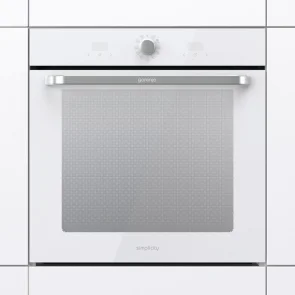 Духовой шкаф Gorenje электрический, 77л, A, пар, дисплей, макс.темпер.-300, белый №3