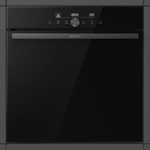 Духовой шкаф Gorenje электрический, 77л, A+, пар, дисплей, IconTouch, черный №8