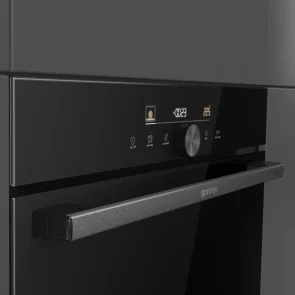 Духовой шкаф Gorenje электрический, 77л, A+, пар, дисплей, IconTouch, черный №10