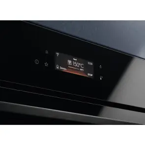 Духовой шкаф Electrolux электрический, 70л, А++, пар, дисплей, конвекция, ф-ция пароварки, телескопические направляющие, черный №4