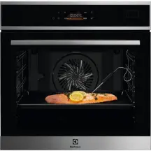 Духова шафа Electrolux електрична, 70л, А++, пара, дисплей, конвекція, ф-ція пароварки, телескоДуховкані напрямні, чорний
