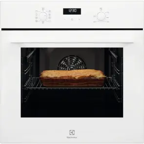 Духова шафа Electrolux електрична, 65л, A, дисплей, конвекція, телескоДуховкані напрямні, білий №2