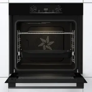 Духова шафа Gorenje електрична, 77л, A+, IconLed, чорний №5