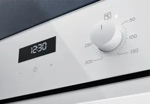 Духова шафа Electrolux електрична, 65л, A, дисплей, конвекція, телескоДуховкані напрямні, білий №4