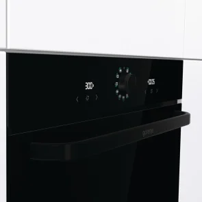 Духова шафа Gorenje електрична, 77л, A, пара, дисплей, макс.темпер.-300, чорний №7
