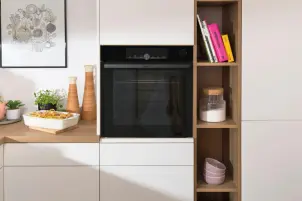 Духовой шкаф Gorenje электрический, 77л, A+, пар, дисплей, 300°C, Wi-Fi, черный №4
