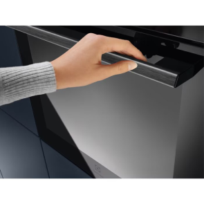 Духовой шкаф Electrolux электрический, 72л, A, пар, дисплей, конвекция, телескопические направляющие, черный №5