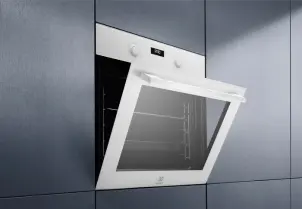 Духова шафа Electrolux електрична, 65л, A, дисплей, конвекція, телескоДуховкані напрямні, білий №6
