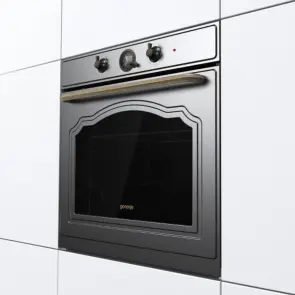 Духовой шкаф Gorenje электрический, 77л, A+, пар, дисплей, черный матовый №5