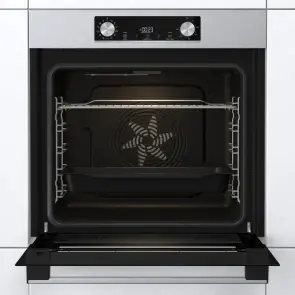 Духова шафа Gorenje електрична, 77л, A+, дисплей, IconLed, нерж №3
