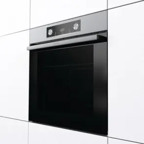 Духова шафа Gorenje електрична, 77л, A+, дисплей, IconLed, нерж №4