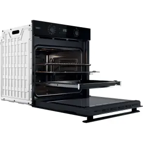 Духова шафа Whirlpool електрична, 71л, A+, дисплей, конвекція, телескоДуховкані напрямні, пара, чорний №4