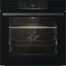 Духовой шкаф Gorenje электрический, 77л, A+, пар, дисплей, пиролиз, черный