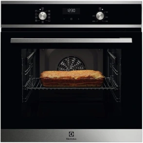 Духова шафа Electrolux електрична, 65л, A, дисплей, конвекція, телескоДуховкані напрямні, чорний №1