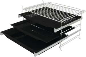 Духовой шкаф Gorenje электрический, 77л, A+, пар, дисплей, 300°C, Wi-Fi, черный №11