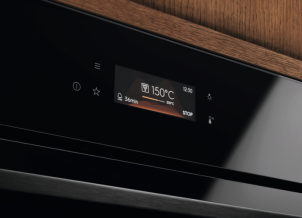 Духовой шкаф Electrolux электрический, 72л, A+, пар, дисплей, конвекция, телескопические направляющие, черный №4