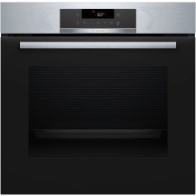 Духова шафа Bosch електрична, 71л, A+, дисплей, конвекція, піроліз, телескоДуховкані направляючі, нержавійка